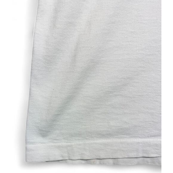 Vintage 90s Thurgood Marshall Tribute T Shirt Adult XL White Single Stitch - Picture 7 of 16